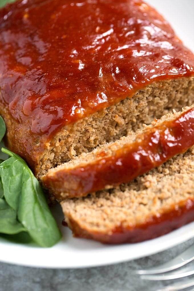 Tasty Turkey Meatloaf with Mustard