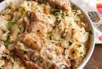 Hearty Slow Cooker Pork and Sauerkraut