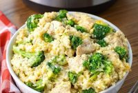 Creamy Instant Pot Chicken Broccoli Rice