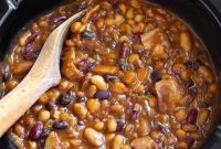Slow Cooker Baked Beans Perfection