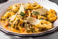Ultimate Slow Cooker Creamy Tortellini Soup