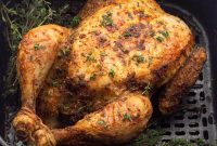 Perfectly Crispy Air Fryer Whole Chicken