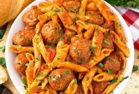 Instant Pot Meatball Pasta Perfection