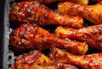 Crispy Air Fryer BBQ Drumsticks