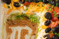 Irresistible 7-Layer Taco Dip