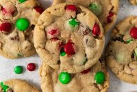 Vibrant Gluten-Free M&M Cookie Bliss