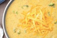 Velvety Instant Pot Broccoli Cheese Soup