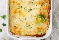 Zesty Green Chile Chicken Enchiladas Gluten Free