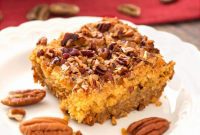 Autumn Spiced Pumpkin Crumble