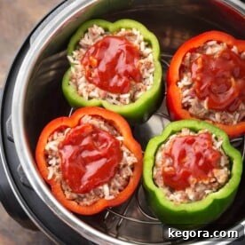 Instant Pot Stuffed Peppers