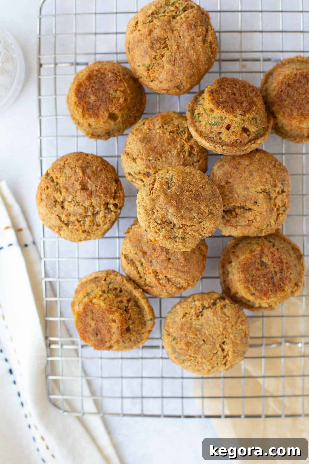 Toddler Muffins Toddler muffins packed with carrots and zucchini