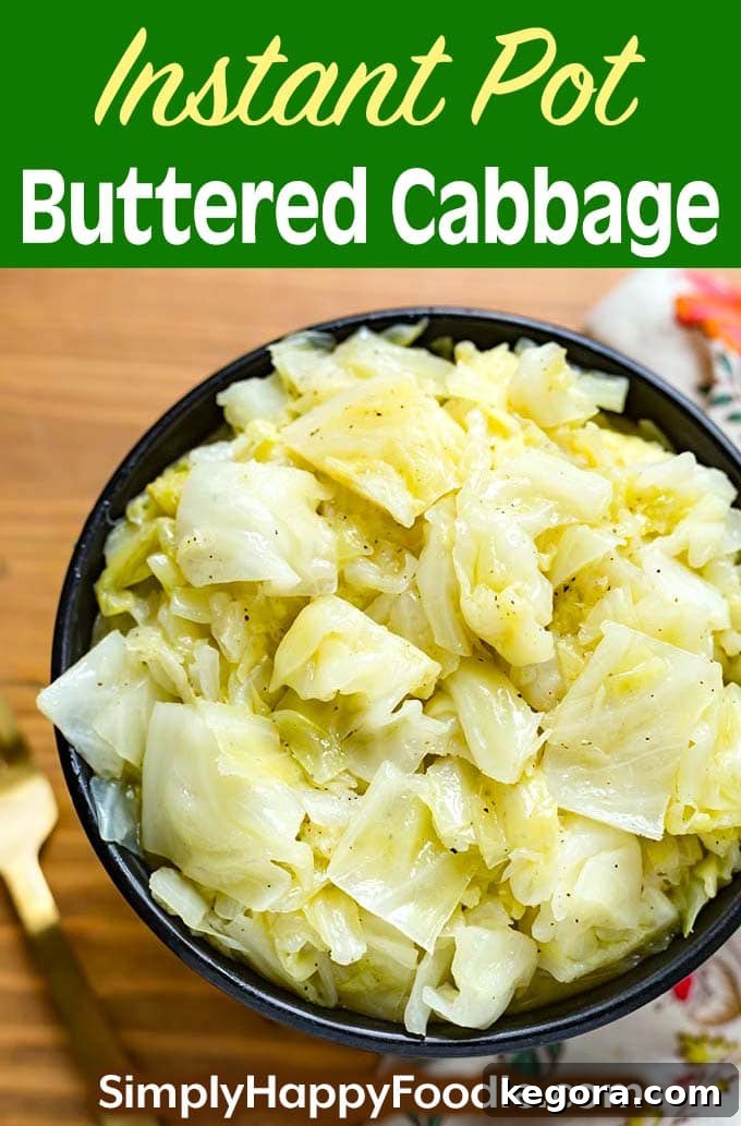 Perfect Instant Pot Buttered Cabbage 6 Instant Pot Buttered Cabbage