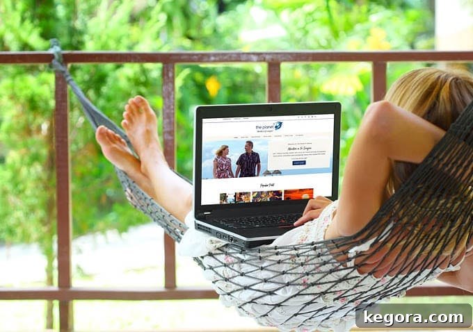 8 Go-To Resources for Surviving the Unpredictable 4 woman in hammock looking at laptop computer