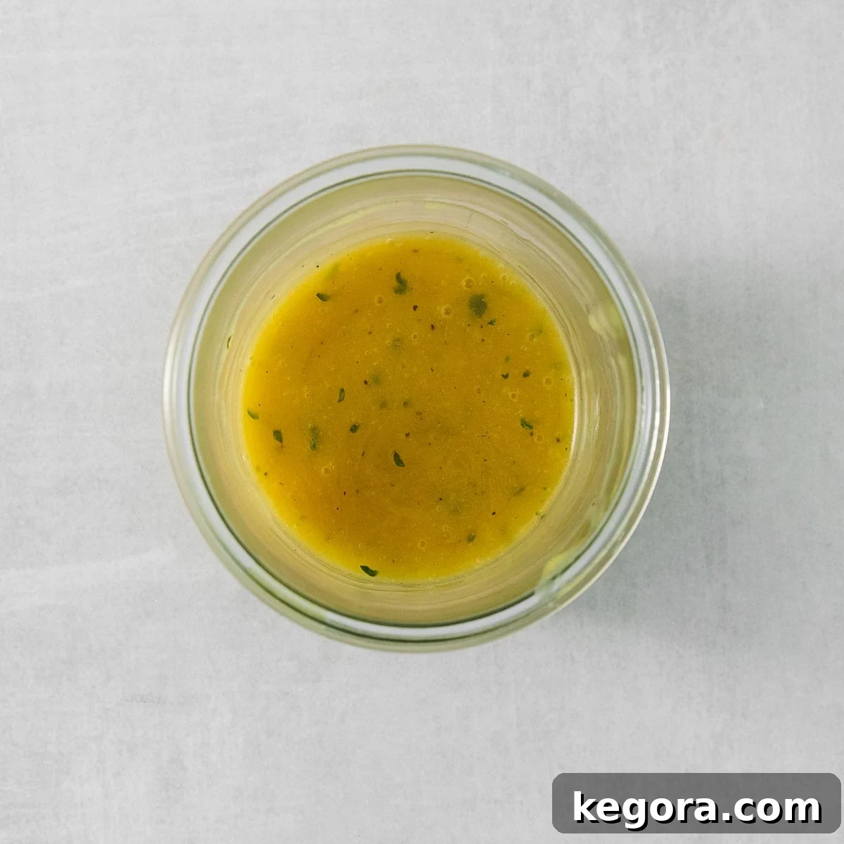 Autumn Harvest Green Salad 5 Thanksgiving green salad dressing in a jar, freshly made