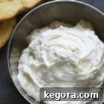 Crafting Crisp Bruschetta Bliss 3 Whipped Feta Spread in a small metal bowl, perfect for bruschetta
