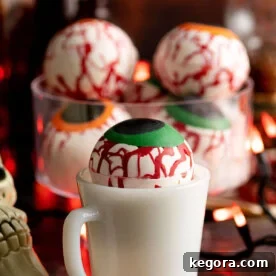 Ghoulish Gaze Hot Cocoa Bombs 14 Halloween Eyeball Hot Cocoa Bombs