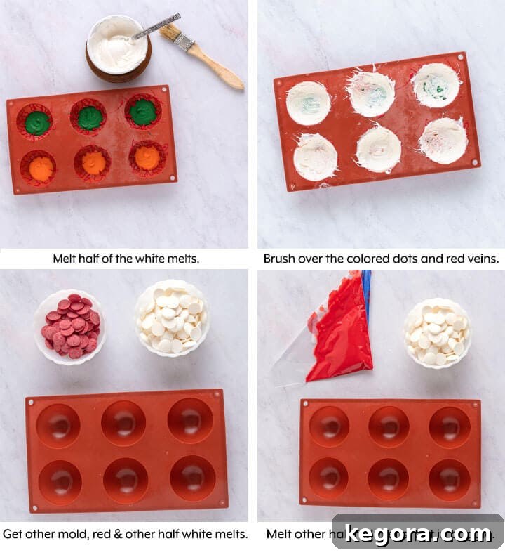 Ghoulish Gaze Hot Cocoa Bombs 7 Halloween Eyeball Hot Cocoa Bombs assembly collage