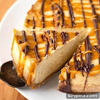 Velvet Orange Pressure Cooker Cheesecake 5 Instant Pot Pumpkin Cheesecake with a serving spoon on a white plate