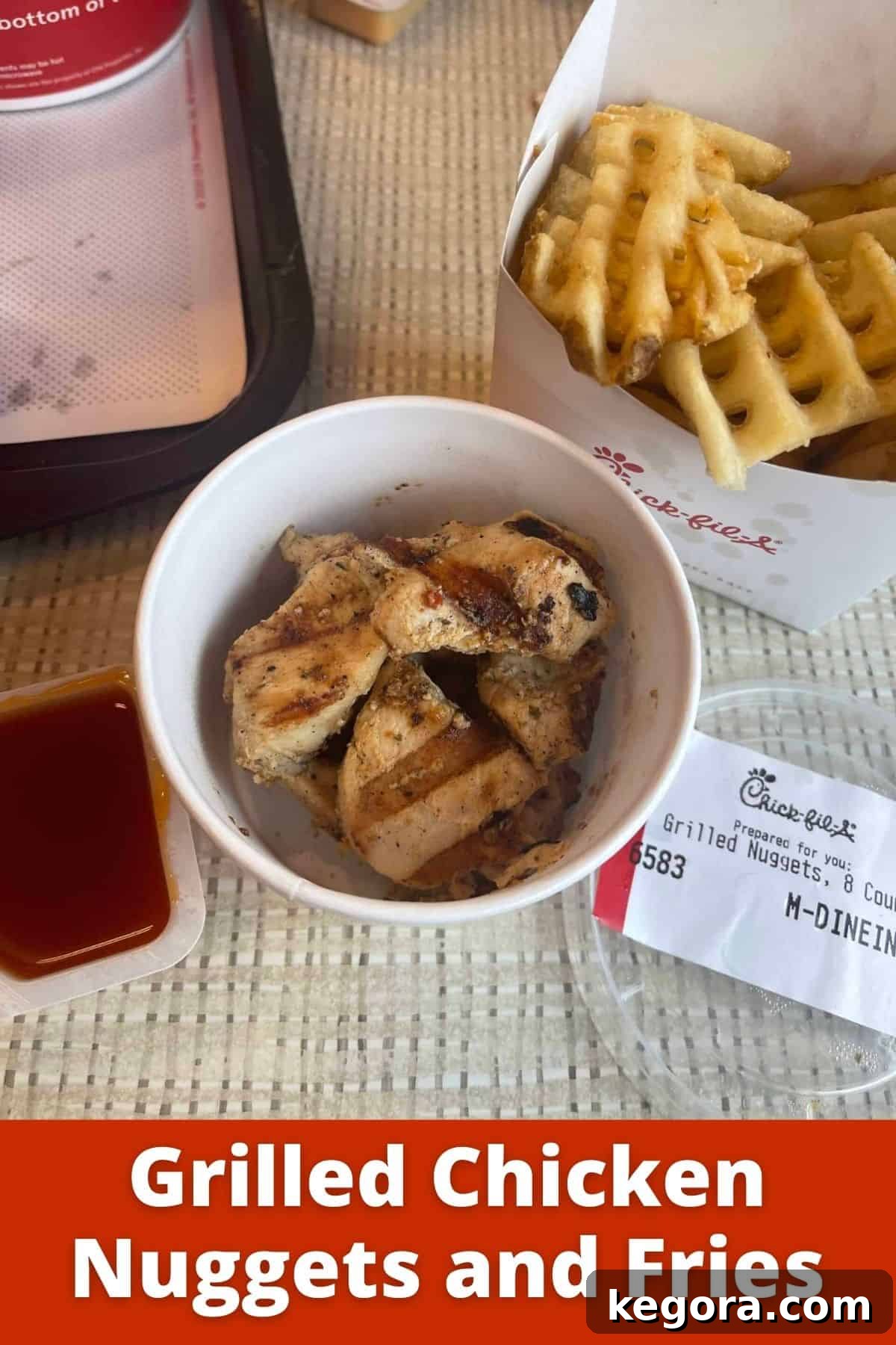 Unlock Chick-fil-A's Gluten-Free Choices for 2025 6 Gluten-free grilled chicken nuggets with dipping sauces