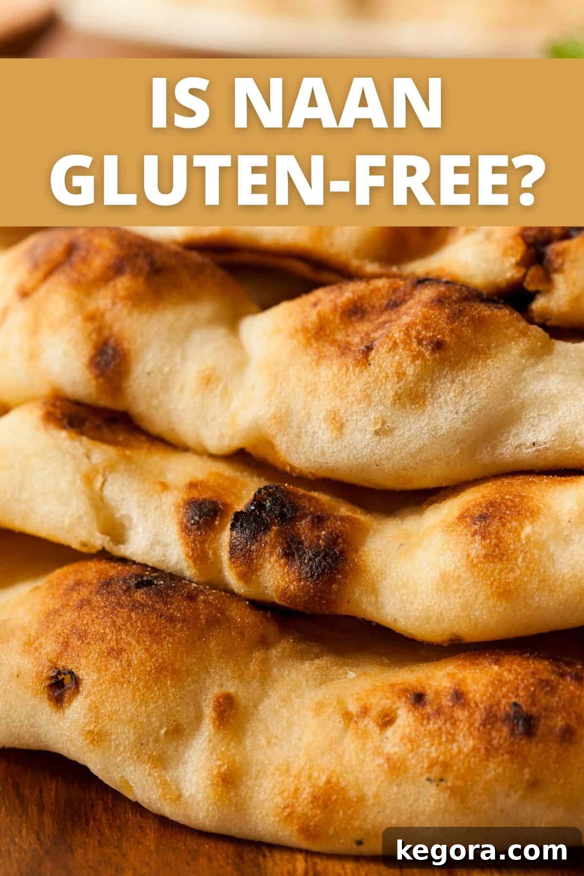 close up image of stacked naan bread