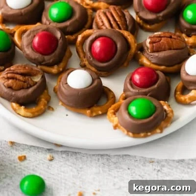 Rolo pretzel bites
