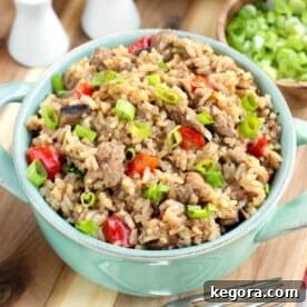 Hamburger Rice Casserole