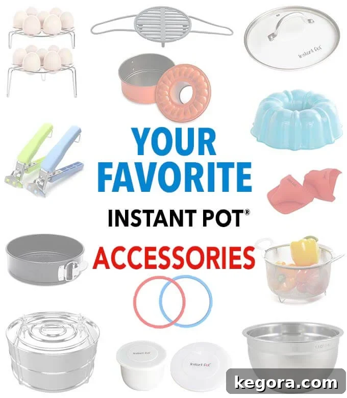 Instant Pot Power-Ups 2 Picture showing Simply Happy Foodie's Favorite Instant Pot Accessories