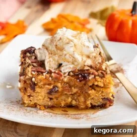 Make Ahead Pumpkin Baked Oatmeal