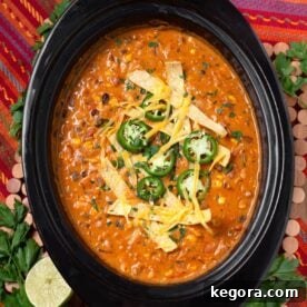 Slow Cooker Southwest Chicken Tortilla Soup 12 Crockpot Chicken Tortilla Soup