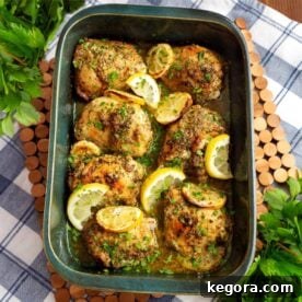 Zesty Greek Chicken Thighs 10 Greek Lemon Chicken Thighs
