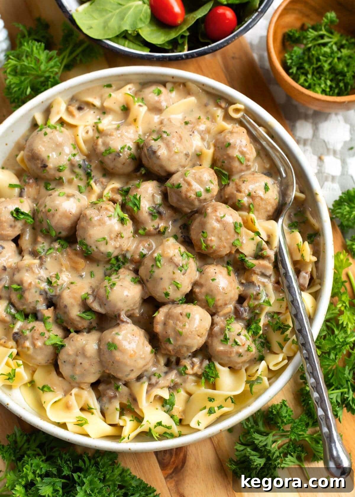 Creamy Crockpot Swedish Meatballs 2 Crockpot Swedish Meatballs