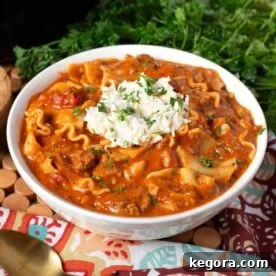 Effortless Slow Cooker Lasagna Soup 11 Crockpot Lasagna Soup