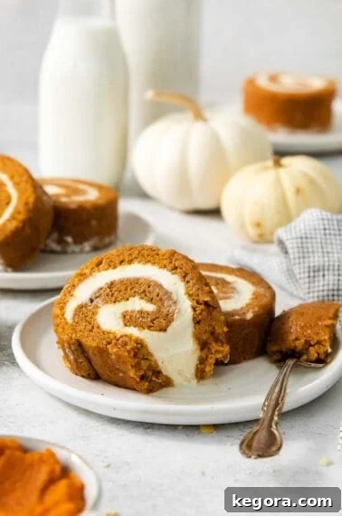 Cozy Gluten-Free Pumpkin Spice Loaf 14 Gluten-free pumpkin roll with cream cheese frosting