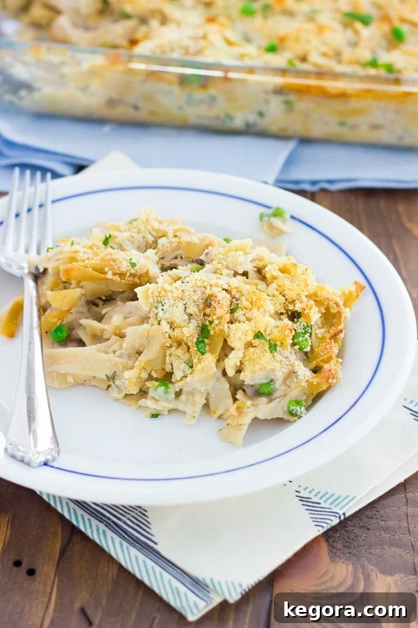 Velvety Cauliflower Chicken Pasta Bake Gluten Free Dairy Free 4 Creamy Cauliflower Chicken Baked Pasta served