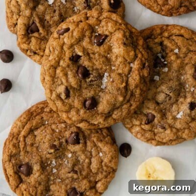 Naturally Sweet Gluten-Free Banana Treats 8 A close-up photo of gluten-free banana cookies