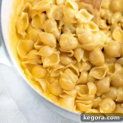 A dish of Easy, Gluten-Free Mac and Cheese.