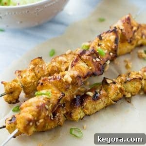 Flavorful Thai Peanut Chicken Skewers Gluten Free Dairy Free 5 Thai Chicken Skewers