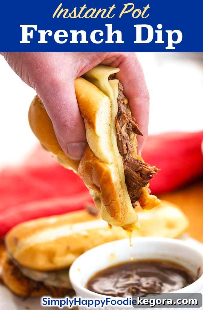 Instant Pot French Dip Perfection 11 Instant Pot French Dip Sandwiches