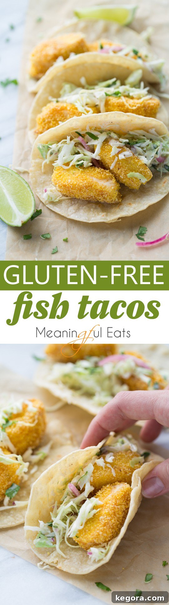 The Ultimate Gluten-Free Fish Tacos 7 Gluten-Free Fish Tacos, beautifully arranged for a delicious and satisfying meal.