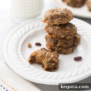 Carrot Cake Power Cookies