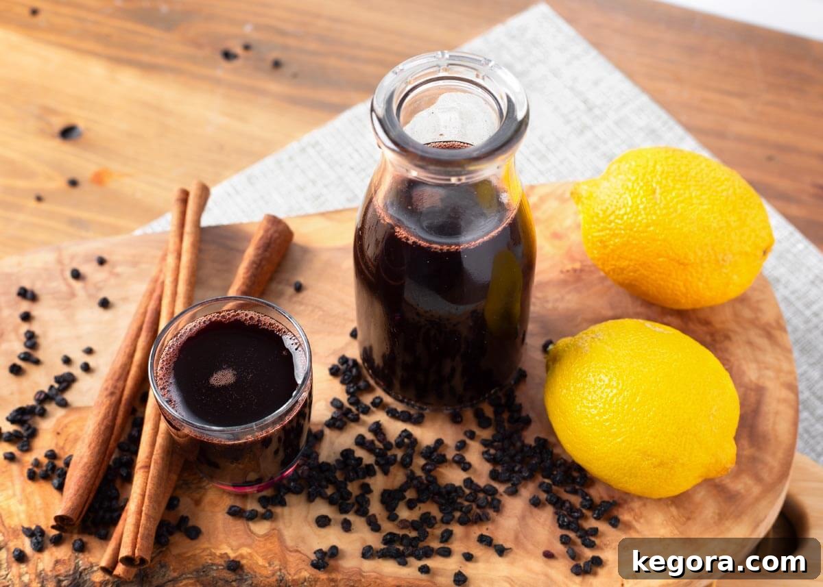 Instant Pot Elderberry Syrup
