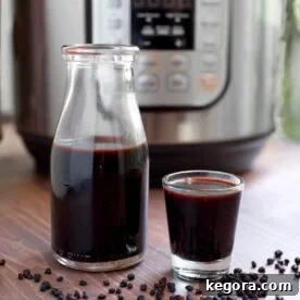 Instant Pot Elderberry Syrup