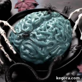 Ghoulish Jello Brain Recipe 14 Halloween Jello Brain Recipe