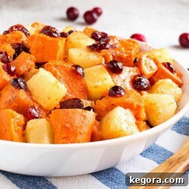 Instant Pot Sweet Potato Cranberry Casserole with pineapple and warm spices