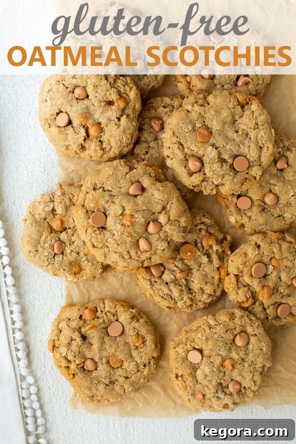 image for pinterest of overhead shot of cookies