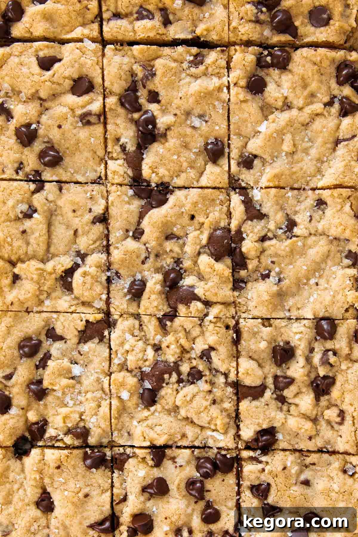 Irresistible Gluten-Free Brookies 8 A close-up shot of perfectly sliced gluten-free brookies, revealing their distinct and delicious layers.